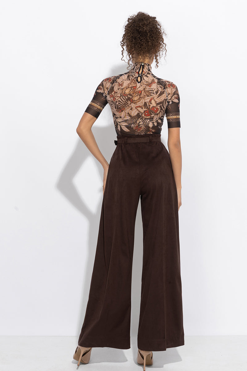 SHORT SLEEVE MESH BODYSUIT - MIDNIGHT BUTTERFLIES JIORO БОДИ С КЪС РЪКАВ ОТ МРЕЖА - MIDNIGHT BUTTERFLIES JIORO