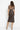 ASYMMETRIC A-LINE SKIRT IN LEATHER-EFFECT BROWN - ESSENTIALS JIORO АСИМЕТРИЧНА ПОЛА А-ЛИНИЯ С ЕФЕКТ НА КОЖА В КАФЯВО - ESSENTIALS JIORO