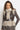 LEATHER-EFFECT GILET WITH OWL FUR TEXTURE - ESSENTIALS JIORO ЕЛЕК С ЕФЕКТ НА КОЖА И ИМИТАЦИЯ НА КОСЪМ С ОКРАСКА СОВА - ESSENTIALS JIORO