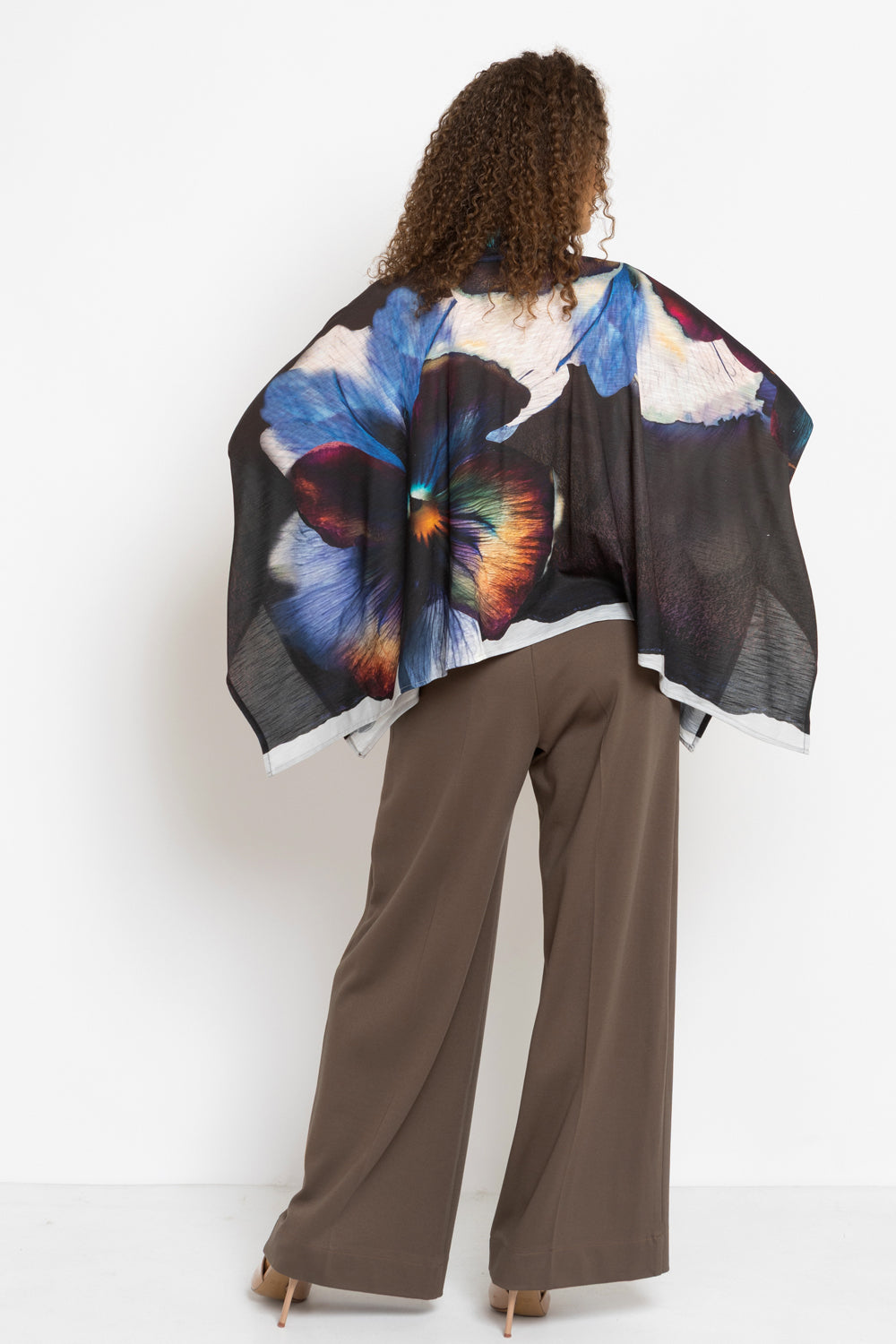 АСИМЕТРИЧНА КВАДРАТНА ТУНИКА - VIOLET