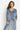 LOOSE SQUARE-CUT VELVET BLOUSE IN STEEL GREY - ESSENTIALS JIORO СВОБОДНА БЛУЗА ОТ КАДИФЕ В СТОМАНЕНО СИВО - ESSENTIALS JIORO