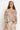 LOOSE SQUARE-CUT VELVET BLOUSE IN BEIGE - ESSENTIALS JIORO СВОБОДНА БЛУЗА ОТ КАДИФЕ В БЕЖОВО - ESSENTIALS JIORO