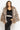 VELVET BLOUSE WITH PUFF SLEEVES AND V-NECKLINE IN BLACK - ESSENTIALS JIORO БЛУЗА ОТ КАДИФЕ С НАБРАН КЪС РЪКАВ И V ДЕКОЛТЕ В ЧЕРНО - ESSENTIALS JIORO
