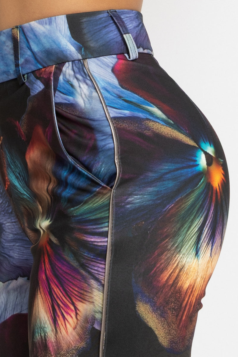 CLASSIC VISCOSE PANTS - VIOLET JIORO КЛАСИЧЕСКИ ПАНТАЛОН ОТ ВИСКОЗА - VIOLET JIORO