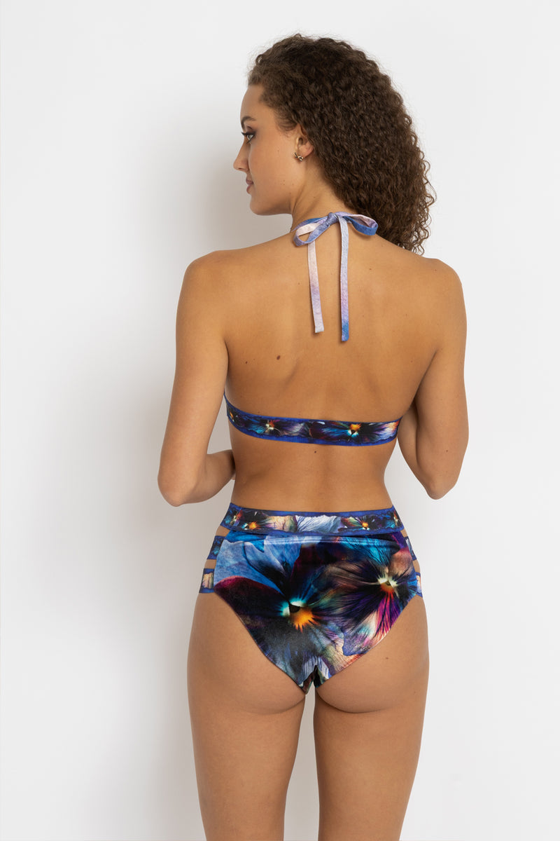 VELVET BIKINI-STYLE BOTTOM - VIOLET JIORO ДОЛНИЩЕ НА БАНСКИ ОТ КАДИФЕ ТИП БИКИНИ - VIOLET JIORO