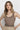 SLEEVELESS TEXTURED BODYSUIT WITH MODAL LINING - MOCHA MOUSSE LOGO JIORO РЕЛЕФНО БОДИ БЕЗ РЪКАВИ С ПОДПЛАТА ОТ МОДАЛ - MOCHA MOUSSE LOGO JIORO