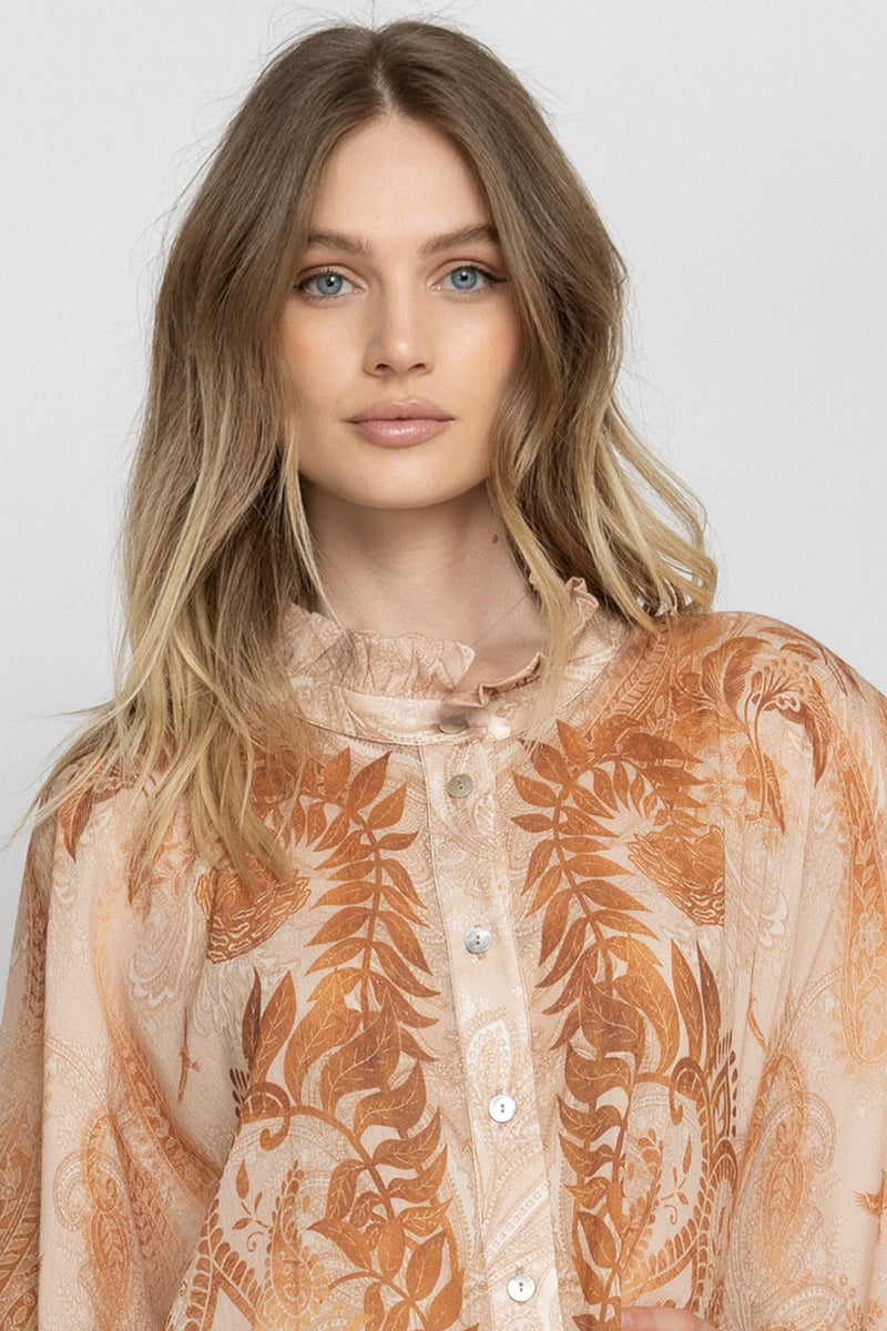 BOXY TUNIC - SUNSET JIORO ТУНИКА СЪС СВОБОДЕН СИЛУЕТ - SUNSET JIORO