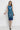 SLEEVELESS FITTED SCUBA DRESS - SHADES OF BLUE JIORO ВТАЛЕНА РОКЛЯ БЕЗ РЪКАВИ - SHADES OF BLUE JIORO