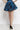 LYOCELL CUPRO MINI SKIRT - SHADES OF BLUE JIORO МИНИ ПОЛА ОТ ЛИОСЕЛ - SHADES OF BLUE JIORO