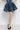 LYOCELL CUPRO MINI SKIRT - SHADES OF BLUE JIORO МИНИ ПОЛА ОТ ЛИОСЕЛ - SHADES OF BLUE JIORO