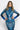 WIDE ELASTIC BELT WITH METAL BUCKLE - SHADES OF BLUE JIORO ШИРОК ЕЛАСТИЧЕН КОЛАН С МЕТАЛНА ТОКА - SHADES OF BLUE JIORO