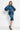 KNEE-LENGTH PENCIL SKIRT - SHADES OF BLUE JIORO ПОЛА ДО КОЛЯНОТО ОТ НЕОПРЕН С ЕЛАСТИЧНА ТАЛИЯ - SHADES OF BLUE JIORO