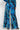 PLEATED WIDE-LEG VISCOSE PANTS - SHADES OF BLUE JIORO ШИРОК ВИСКОЗЕН ПАНТАЛОН С ВЕЛУРЕНИ КАНТОВЕ – SHADES OF BLUE JIORO