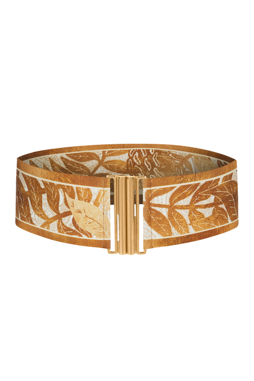 WIDE ELASTIC BELT WITH METAL BUCKLE - SUNSET JIORO ШИРОК ЕЛАСТИЧЕН КОЛАН С МЕТАЛНА КАТАРАМА - SUNSET JIORO
