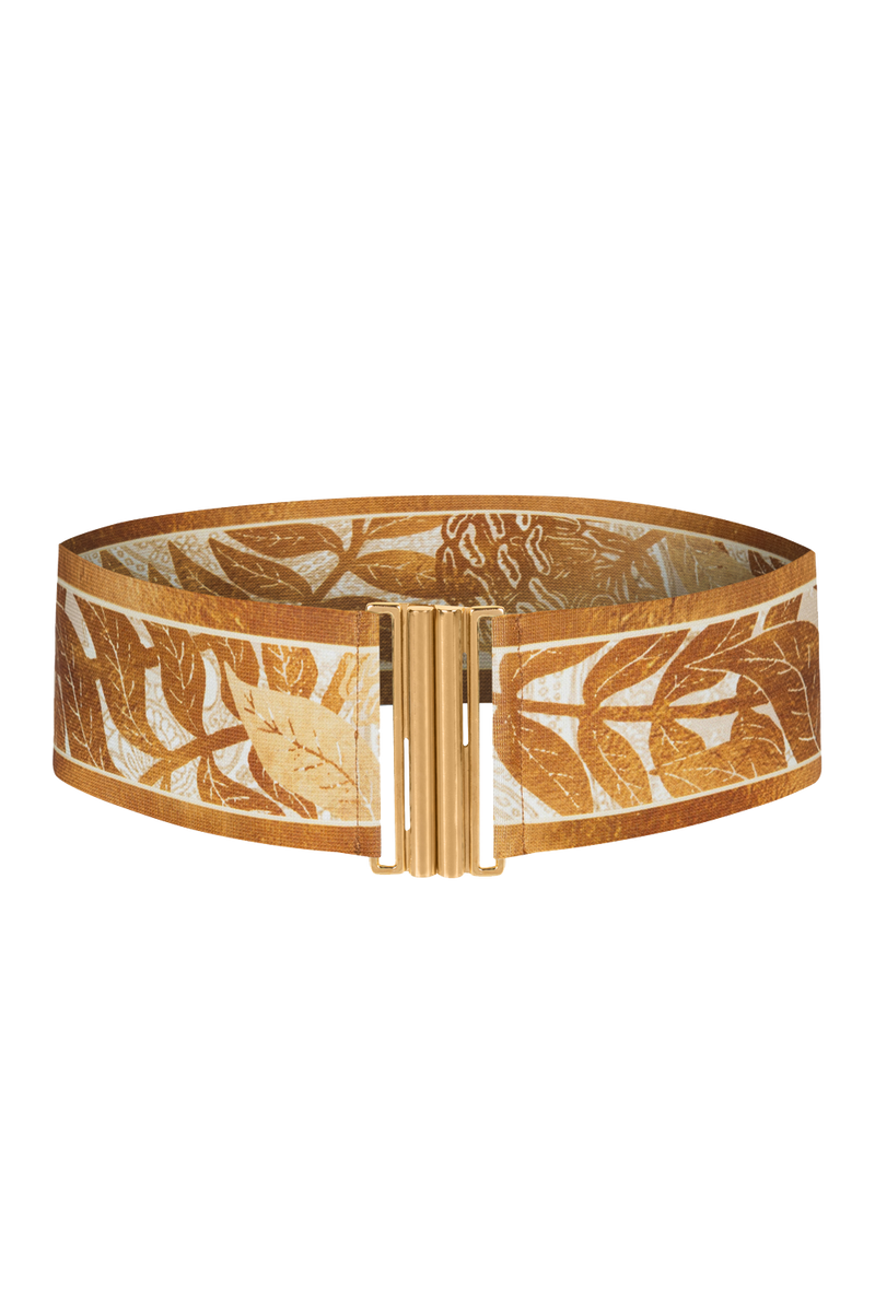 WIDE ELASTIC BELT WITH METAL BUCKLE - SUNSET JIORO ШИРОК ЕЛАСТИЧЕН КОЛАН С МЕТАЛНА КАТАРАМА - SUNSET JIORO