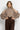 MODAL BATWING TURTLENECK TOP - MOCHA MOUSSE LOGO JIORO ТОП ОТ МОДАЛ С ПОЛО ЯКА И ПРИЛЕП РЪКАВ - MOCHA MOUSSE LOGO JIORO