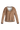 СВОБОДЕН ПЛЮШЕН ТОП С V-ОБРАЗНО ДЕКОЛТЕ - MOCHA MOUSSE LOGO