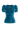DUSTY TEAL V-NECK VELVET TOP WITH PUFF SLEEVES SHADES OF BLUE TRIM- ESSENTIALS JIORO БЛУЗА ОТ КАДИФЕ В ЦВЯТ ТИЙЛ С V-ДЕКОЛТЕ И НАБРАНИ РЪКАВИ SHADES OF BLUE - ESSENTIALS JIORO