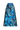 LONG VELVET A-LINE SKIRT WITH PRINTED WAISTBAND - SHADES OF BLUE JIORO ДЪЛГА ПОЛА ОТ КАДИФЕ С А-СИЛУЕТ И ВИСОКА ТАЛИЯ - SHADES OF BLUE JIORO