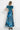 DUSTY TEAL V-NECK VELVET TOP WITH PUFF SLEEVES SHADES OF BLUE TRIM- ESSENTIALS JIORO БЛУЗА ОТ КАДИФЕ В ЦВЯТ ТИЙЛ С V-ДЕКОЛТЕ И НАБРАНИ РЪКАВИ SHADES OF BLUE - ESSENTIALS JIORO