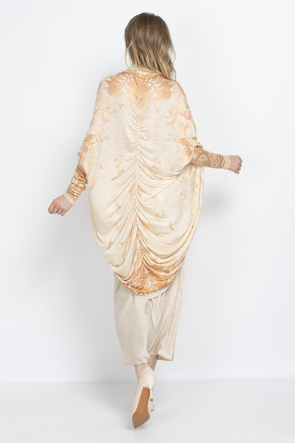 OVERSIZED MODAL CARDIGAN - SUNSET