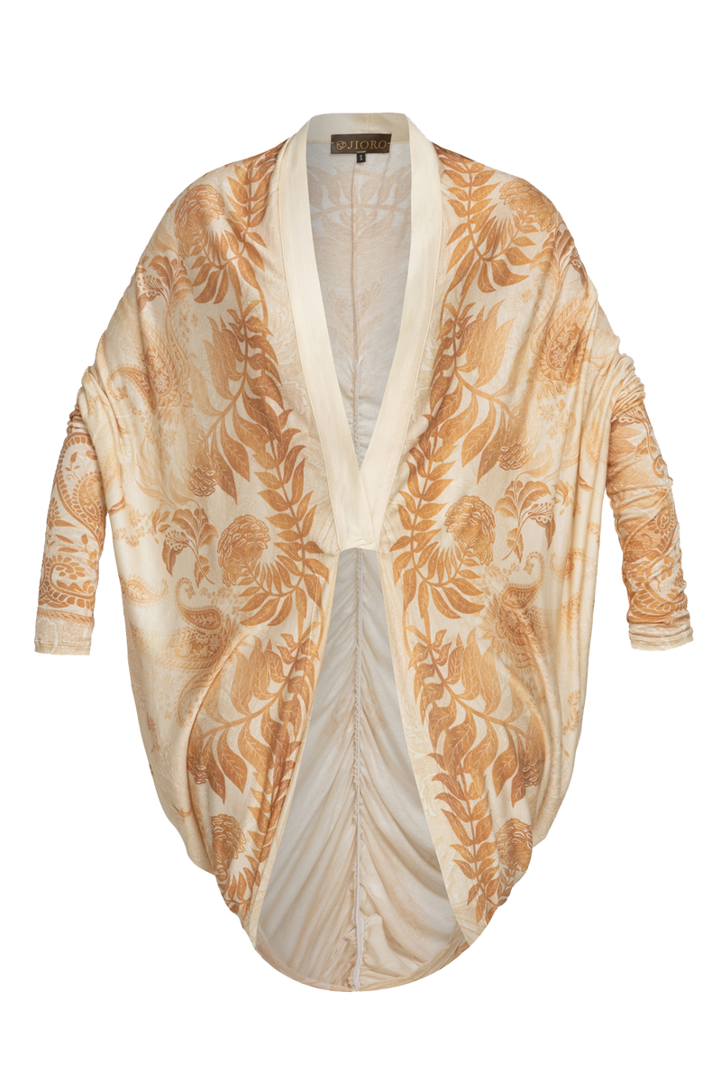 OVERSIZED MODAL CARDIGAN - SUNSET JIORO ОУВЪРСАЙЗ ЖИЛЕТКА ОТ МОДАЛ - SUNSET