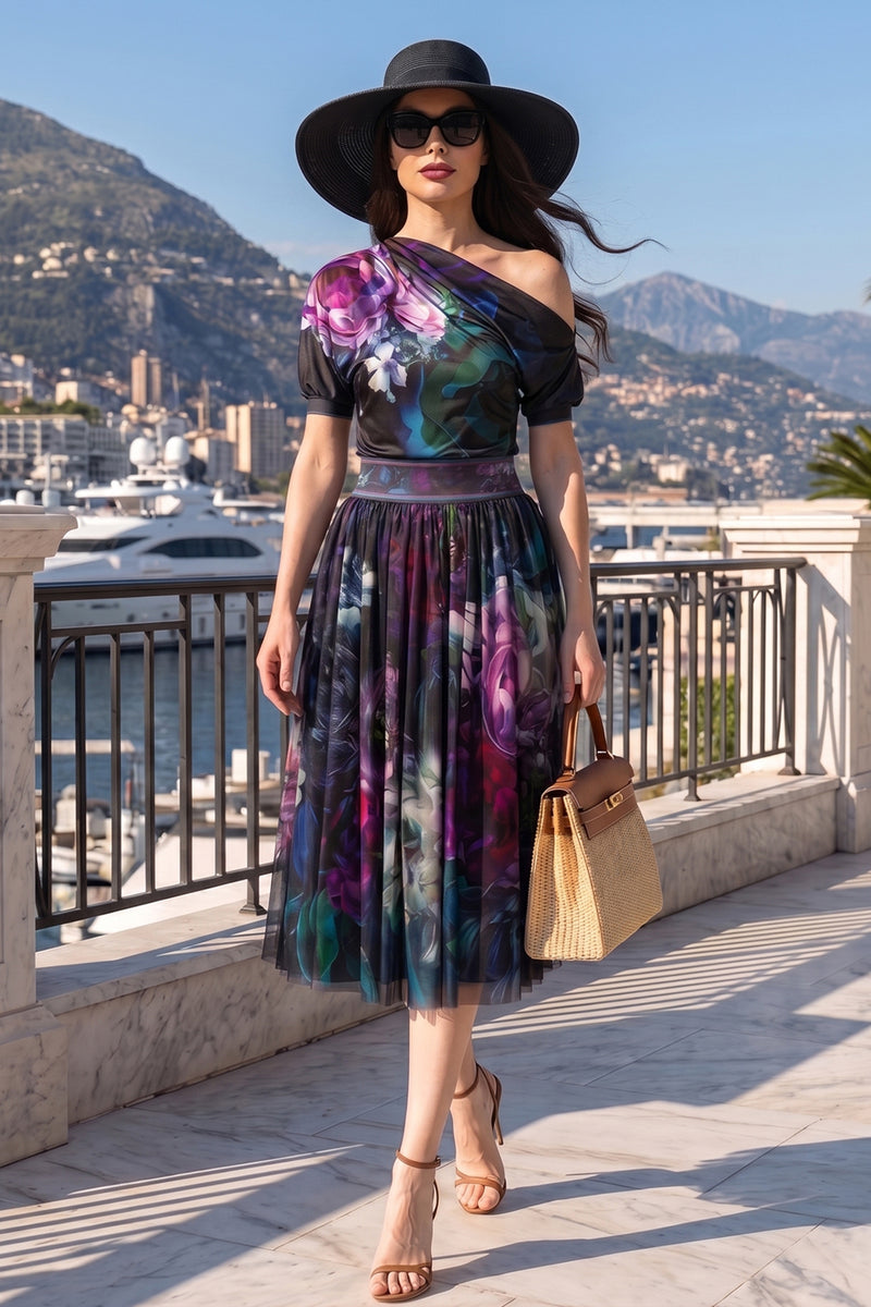 SLEEVELESS DROP-SHOULDER TOP - PEONIES JIORO БЛУЗА С ПАДНАЛО РАМО - PEONIES JIORO