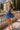 LYOCELL CUPRO MINI SKIRT - SHADES OF BLUE JIORO МИНИ ПОЛА ОТ ЛИОСЕЛ - SHADES OF BLUE JIORO