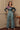 HIGH-WAISTED BLUE TROUSERS – ESSENTIALS