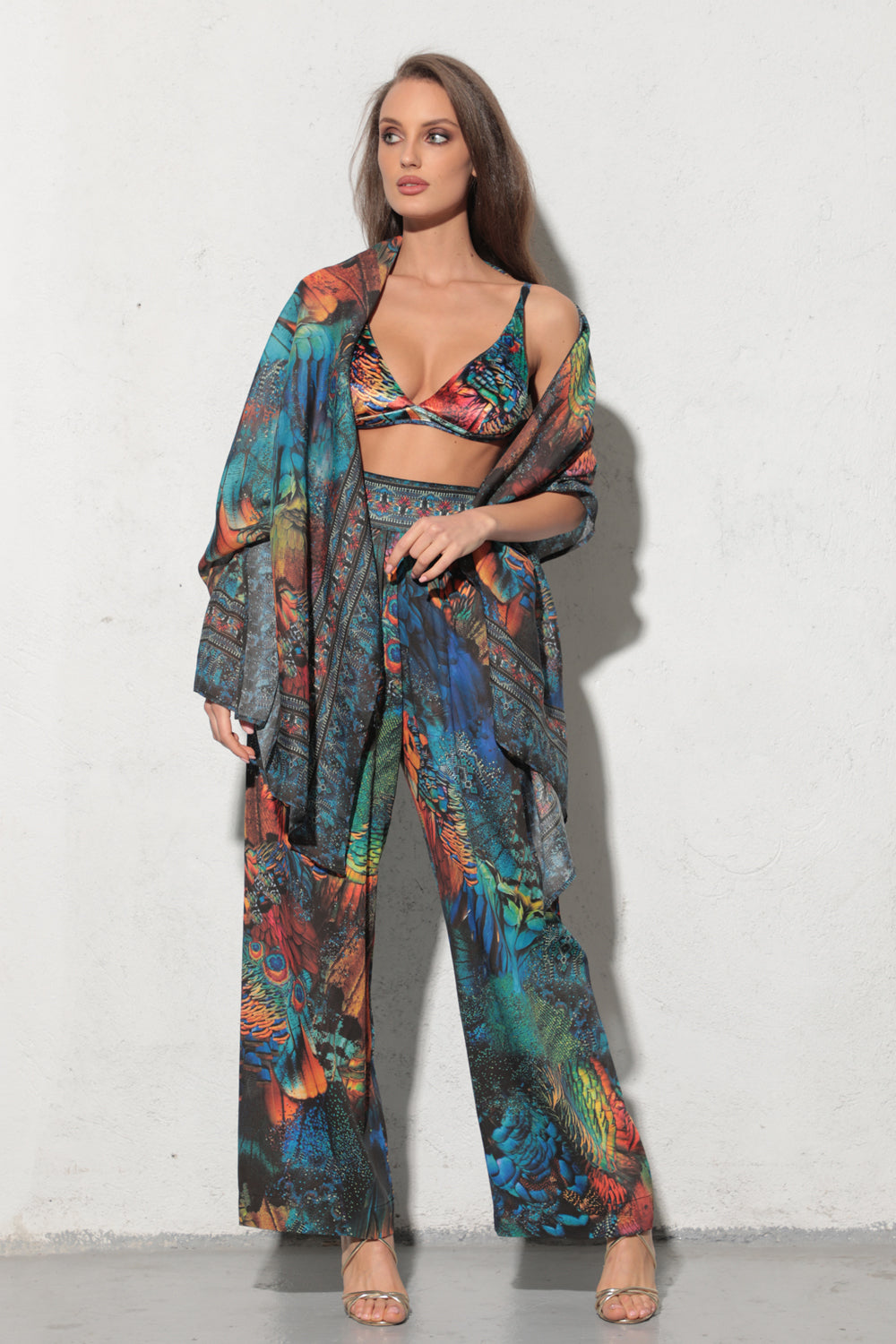 LOOSE VISCOSE PANTS - AMAZONIA