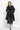 BLACK FAUX MINK SHAWL-COLLAR COAT – ESSENTIALS