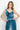 SLEEVELESS VELVET BODYSUIT WITH DEEP SCOOP NECKLINE AND MODAL LINING - SHADES OF BLUE JIORO БОДИ ОТ КАДИФЕ БЕЗ РЪКАВИ С ДЪЛБОКО ОБЛО ДЕКОЛТЕ И ПОДПЛАТА ОТ МОДАЛ – SHADES OF BLUE JIORO