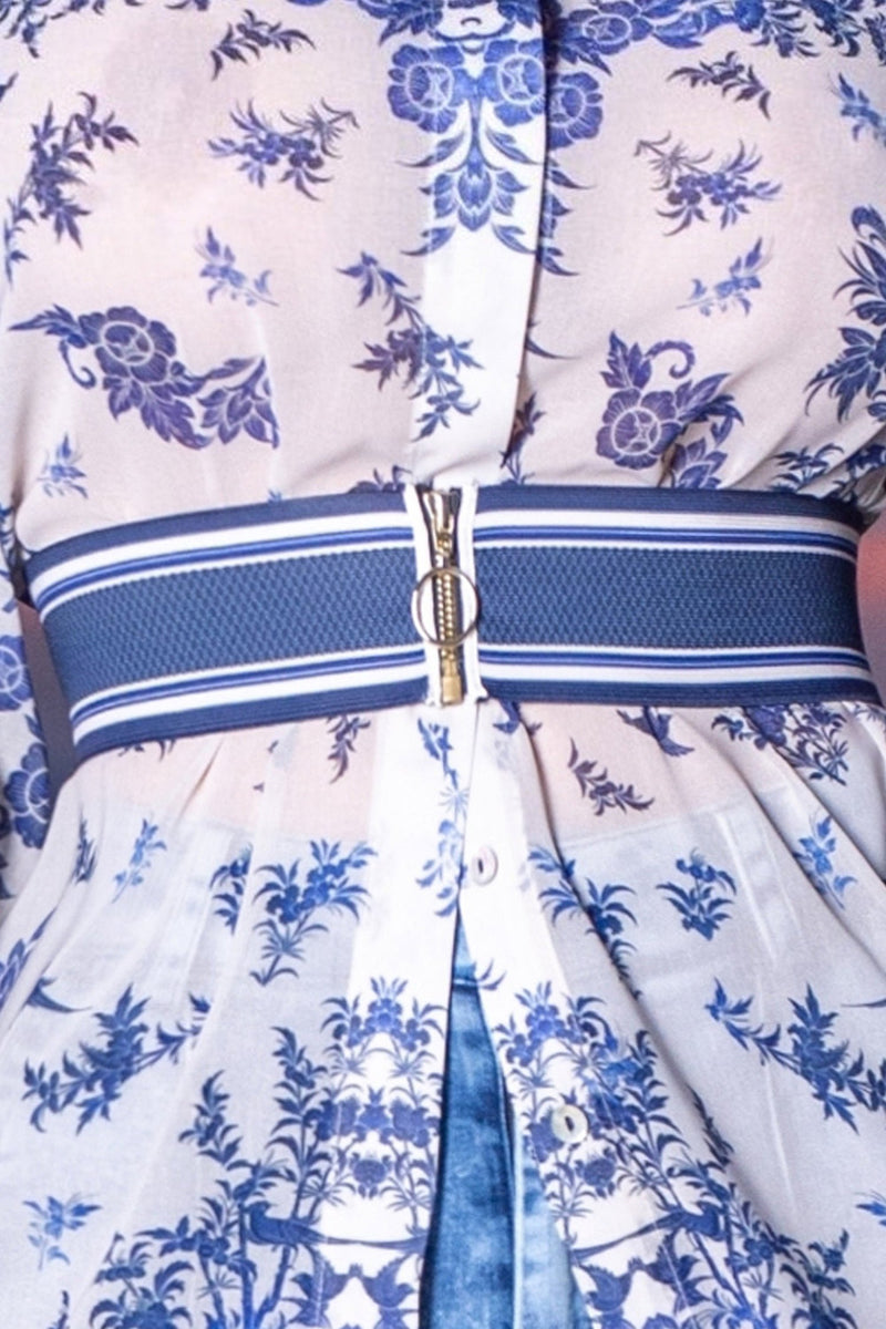 ЕЛАСТИЧЕН ШИРОК КОЛАН С ЦИП - ASIA SKY