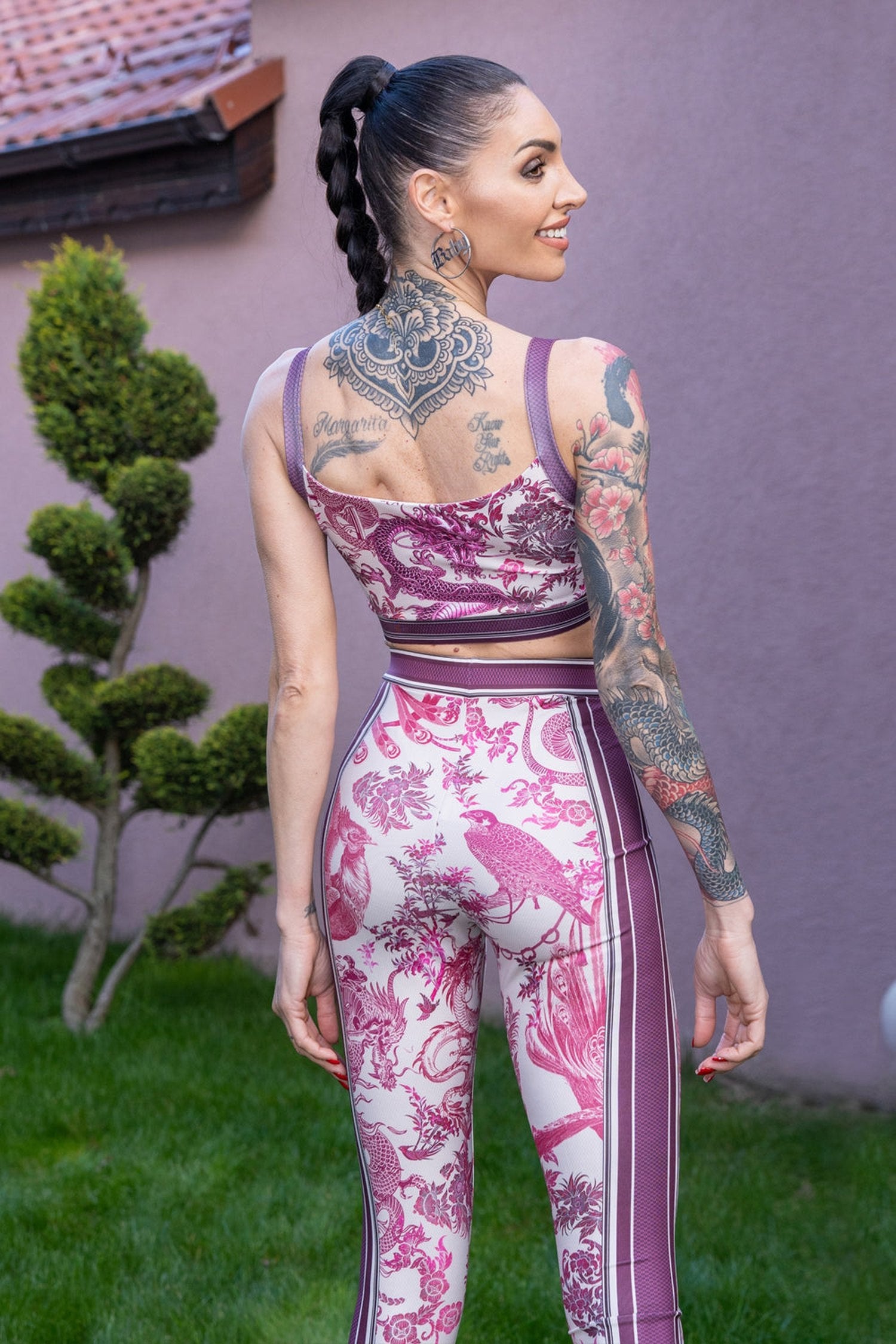 CROP TOP - ASIA BORDEAUX