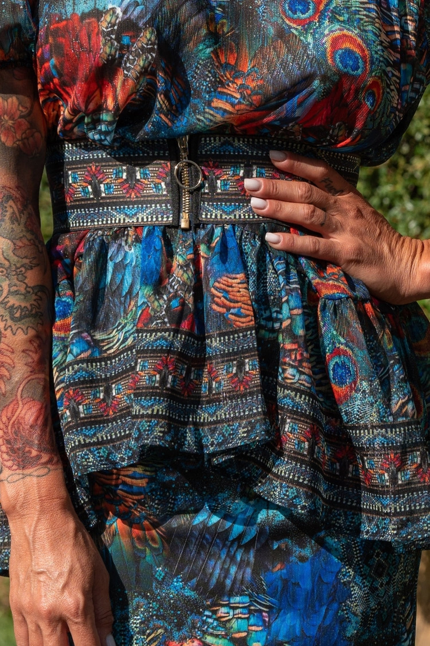 СВОБОДНА РИЗА ОТ ШИФОН - AMAZONIA