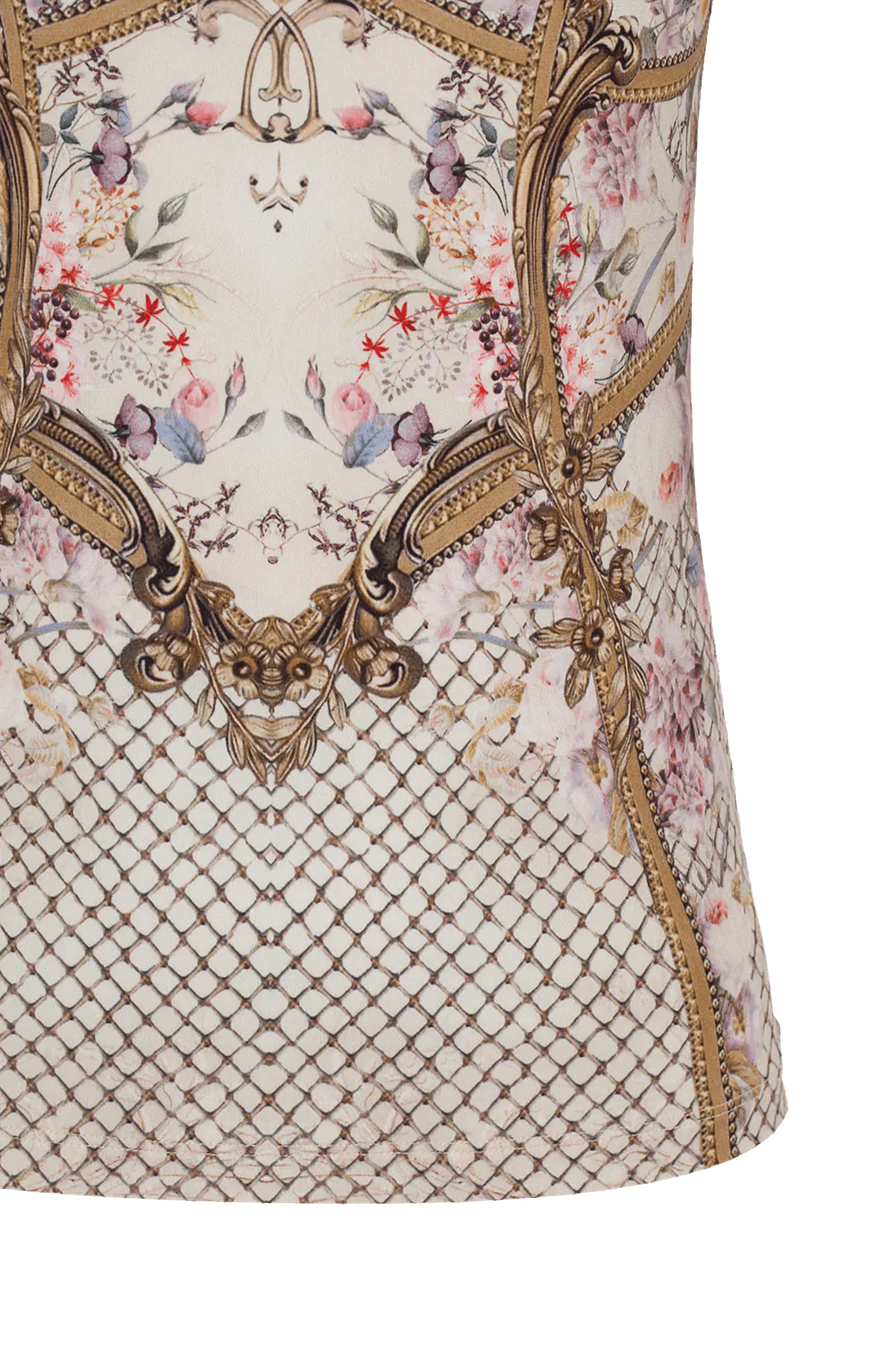 BASIC BLOUSE - BAROQUE FLOWERS