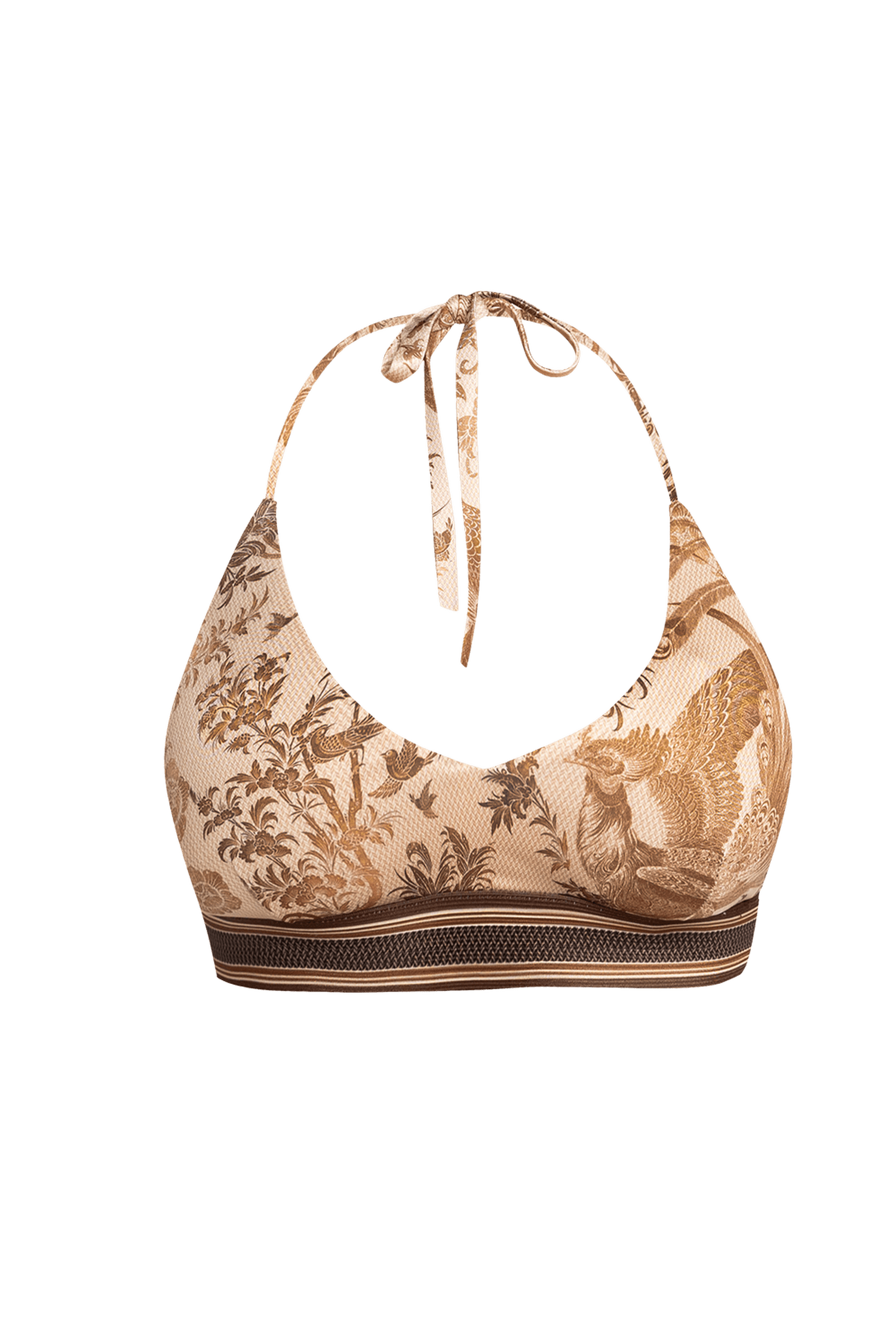 BUSTY SWIMSUIT TOP - ASIA BEIGE