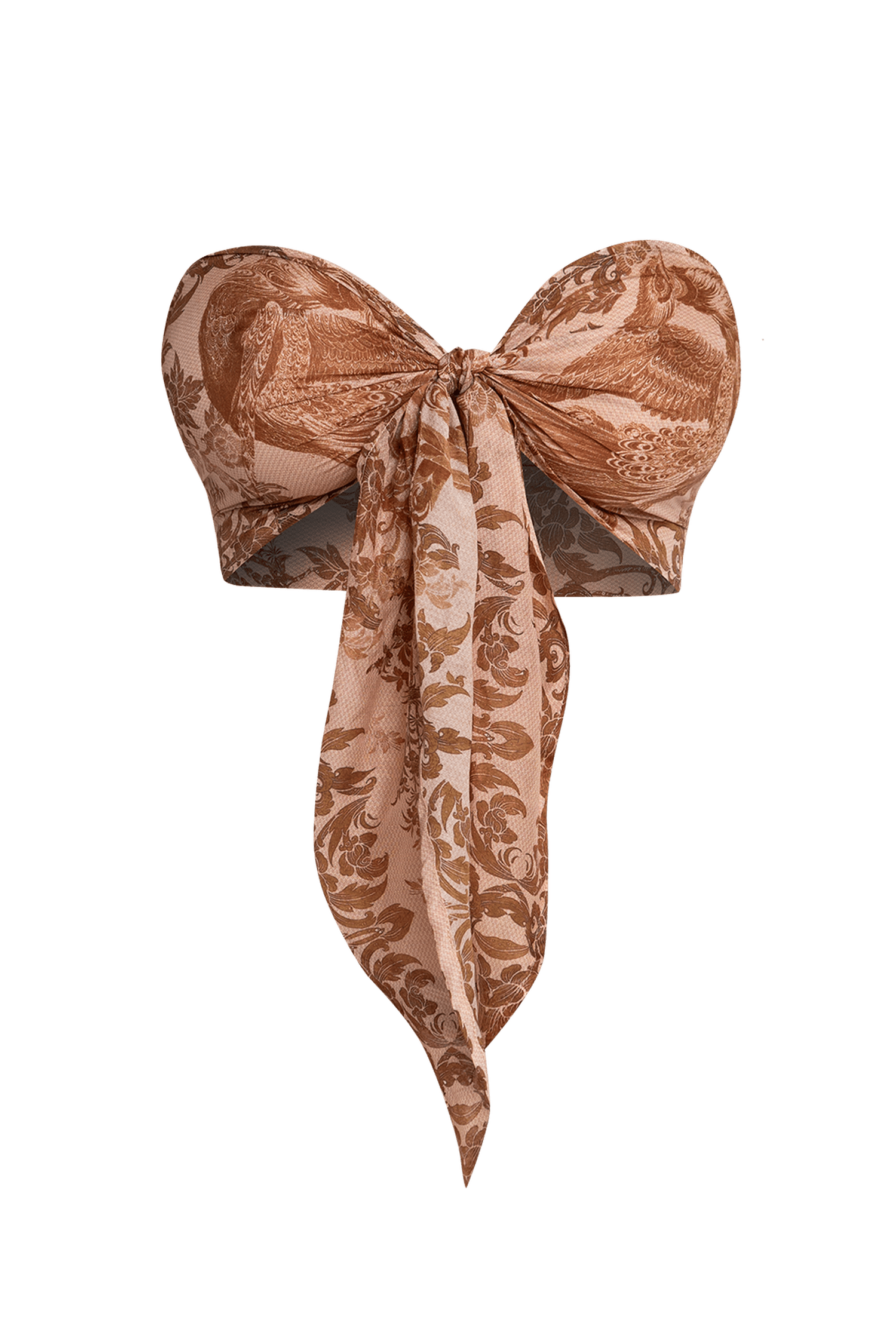 COTTON SILK PAREO AND SCARF SET - ASIA BEIGE