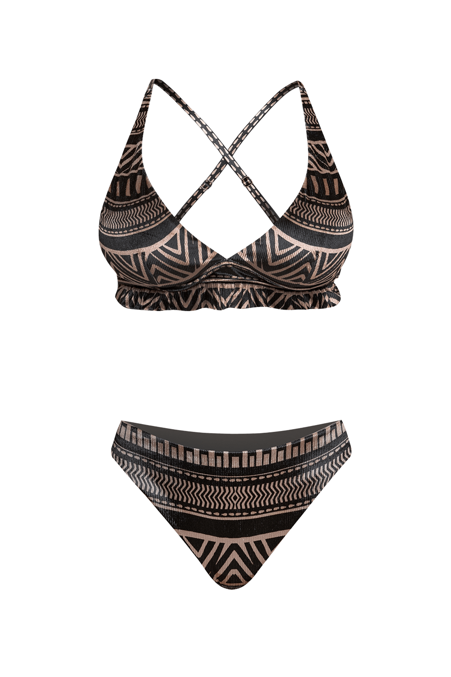 ГОРНИЩЕ ТИП ТРИЪГЪЛНИК ОТ КАДИФЕ - TRIBAL
