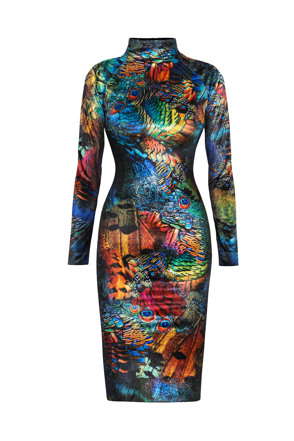 VELVET DRESS - AMAZONIA