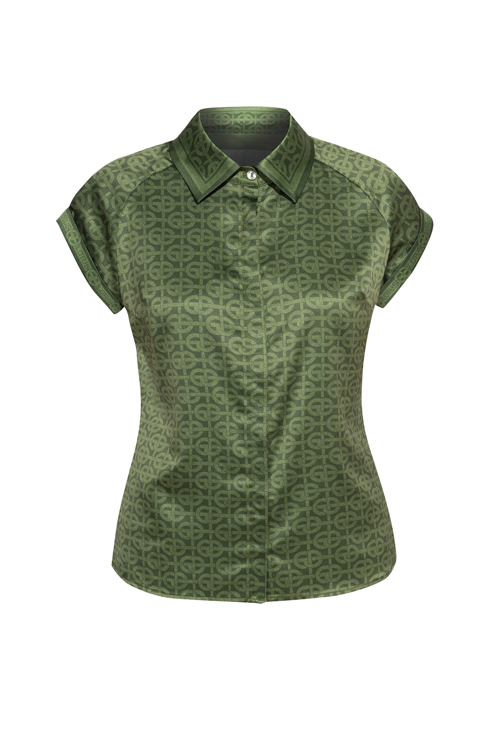 РИЗА С РЕГЛАН РЪКАВ - EMERALD GREEN LOGO