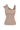 ASYMMETRICAL RIBBED TANK TOP IN BEIGE WITH ELASTIC STRAP MOCHA MOUSSE LOGO - ESSENTIALS JIORO АСИМЕТРИЧЕН РИПСЕН ТОП В БЕЖОВО С ЛАСТИЧНА ПРЕЗРАМКА MOCHA MOUSSE LOGO - ESSENTIALS JIORO