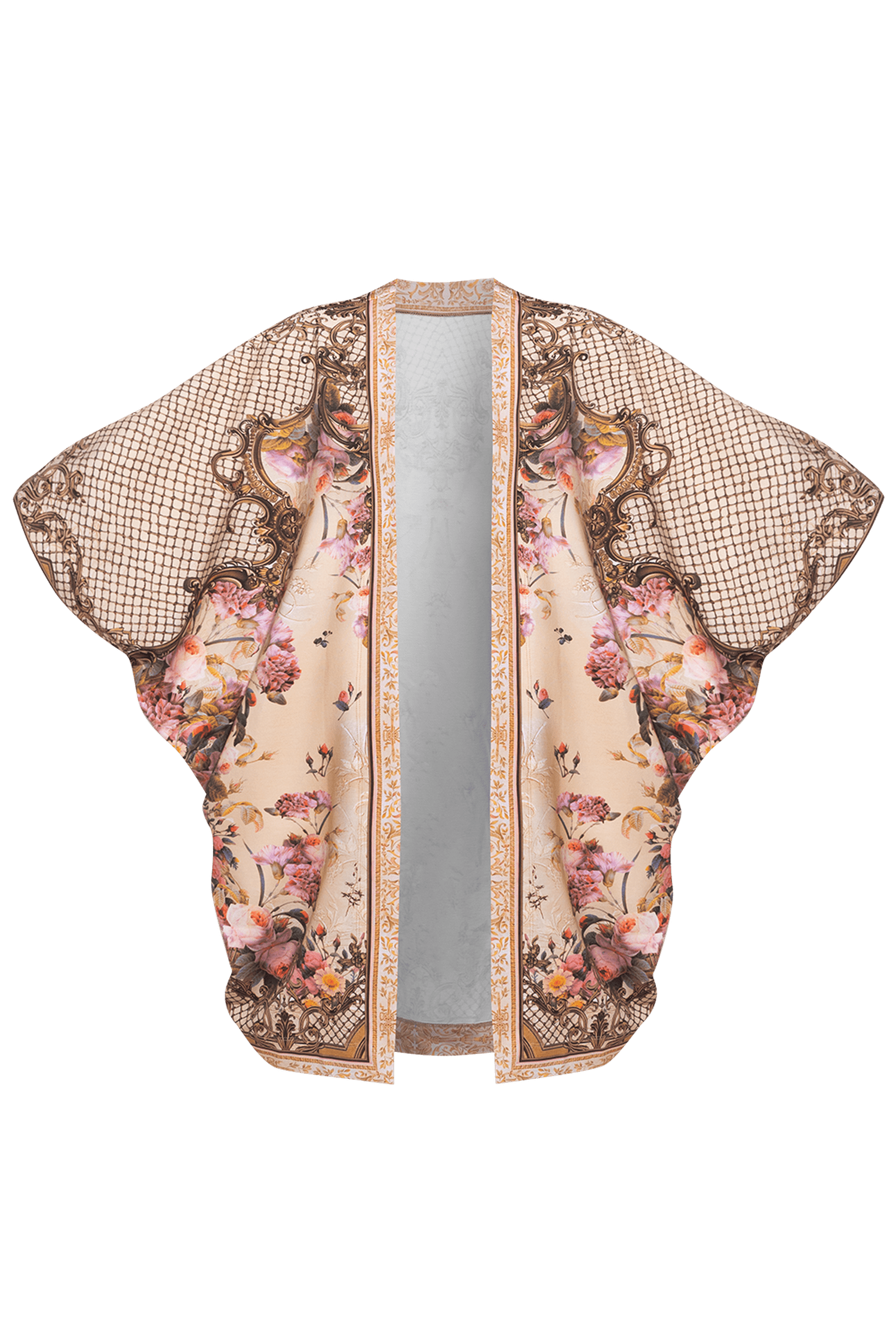 ЖИЛЕТКА ОТ ФРЕНЧ ТЕРИ - BAROQUE FLOWERS