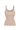 COTTON RIBBED CAMI TOP WITH THIN STRAPS IN BEIGE - ESSENTIALS JIORO  ПАМУЧЕН РИПСЕН ПОТНИК С ТЪНКИ ПРЕЗРАМКИ В БЕЖОВО - ESSENTIALS JIORO