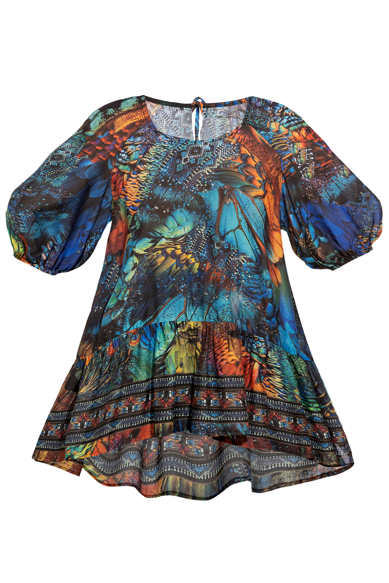 LOOSE CHIFFON SHIRT - AMAZONIA