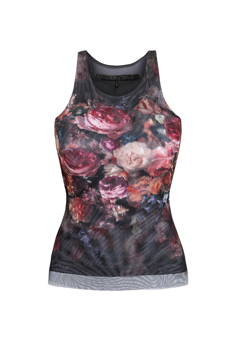 TOP WITH NET - VINTAGE FLOWERS JIORO ТОП С МРЕЖА - VINTAGE FLOWERS JIORO