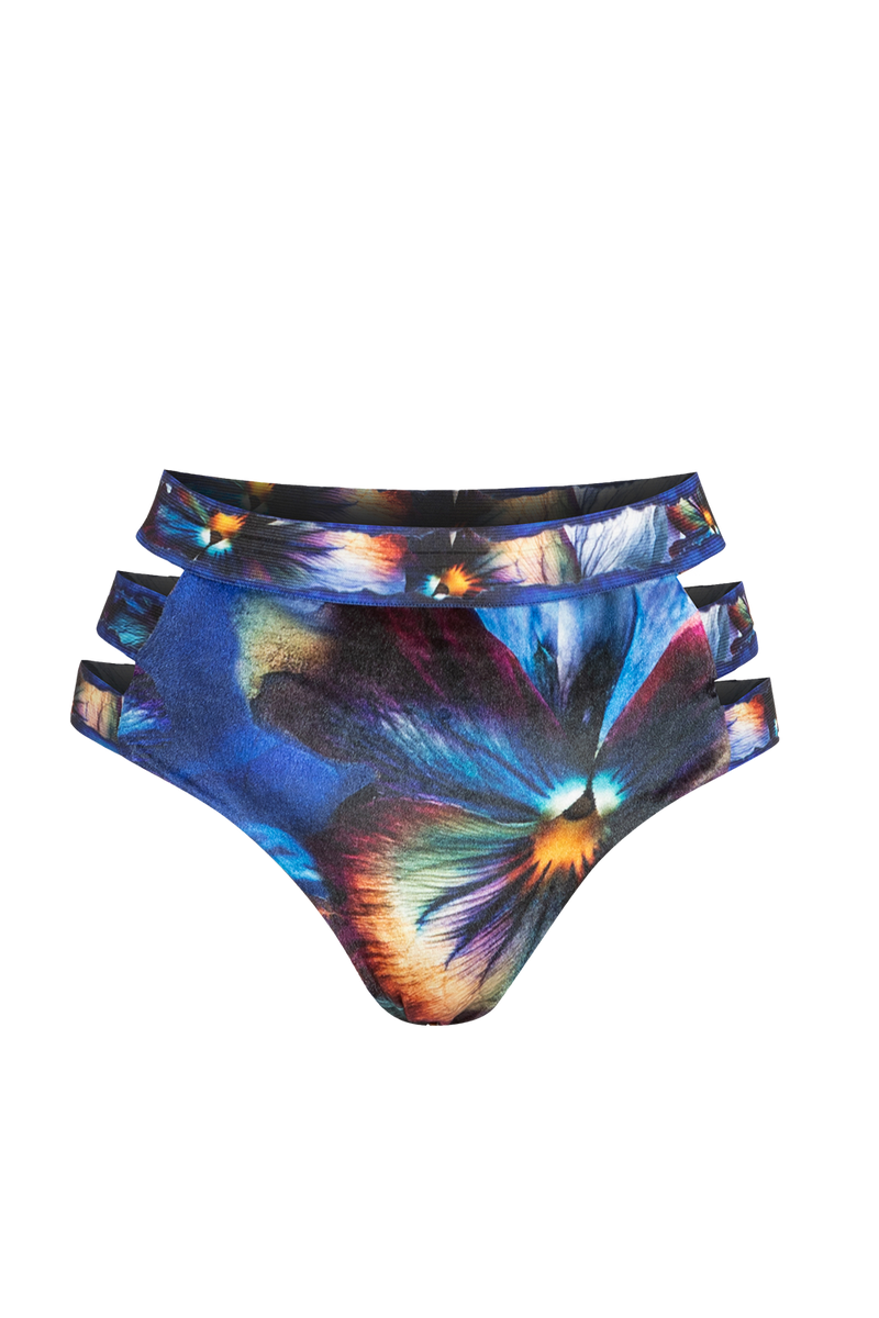 VELVET BIKINI-STYLE BOTTOM - VIOLET JIORO ДОЛНИЩЕ НА БАНСКИ ОТ КАДИФЕ ТИП БИКИНИ - VIOLET JIORO