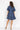 DENIM DRESS WITH ELASTICATED NECKLINE AND BELT - ESSENTIALS JIORO ДЪНКОВА РОКЛЯ С ЛАСТИЧНА ЯКА И КОЛАН - ESSENTIALS JIORO