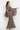LONG FLORAL LACE DRESS WITH OFF-SHOULDER NECKLINE IN MOCHA - ESSENTIALS JIORO ДЪЛГА ДАНТЕЛЕНА РОКЛЯ В МОКА С ПАДНАЛИ РАМЕНА - ESSENTIALS JIORO