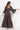 ESPRESSO BOHO LACE DRESS WITH GATHERED RUFFLES AND LINING - ESSENTIALS JIORO ДАНТЕЛЕНА БОХО РОКЛЯ В ЦВЯТ ЕСПРЕСО С ВОЛАНИ И ПОДВИЖНА ПОДПЛАТА - ESSENTIALS JIORO